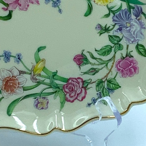 1999 Lenox Flower Blossom Candy Tray - Picture 4 of 9